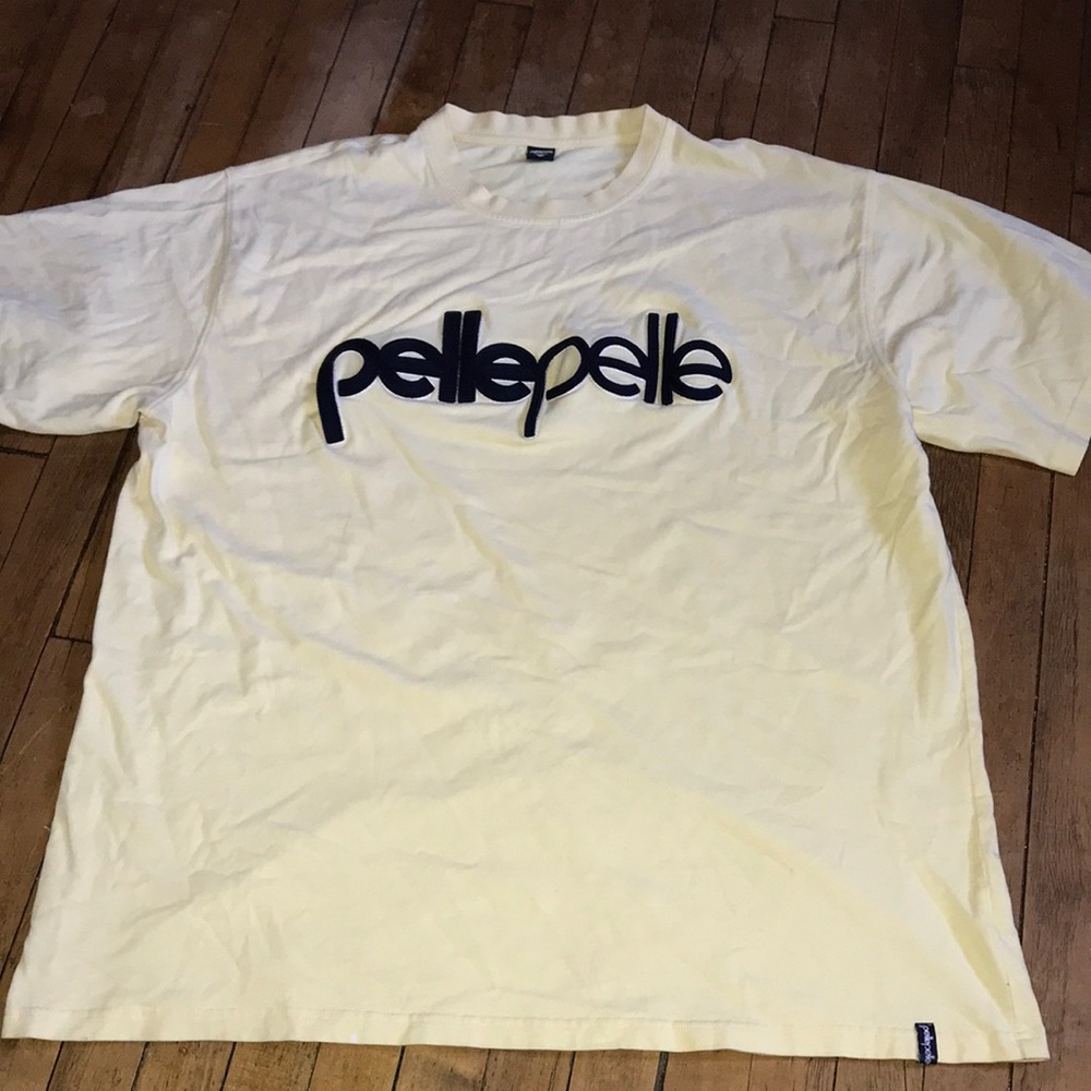 Pelle Pelle Yellow Logo Tee